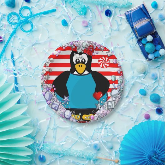 Teller Valentinstag, Pinguinherzen (Party)