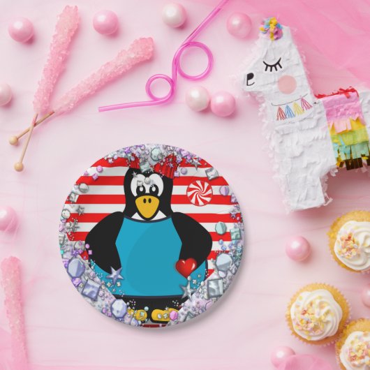 Teller Valentinstag, Pinguinherzen (Party)