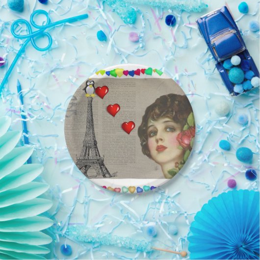 Teller Valentinstag, Pinguinherzen (Party)