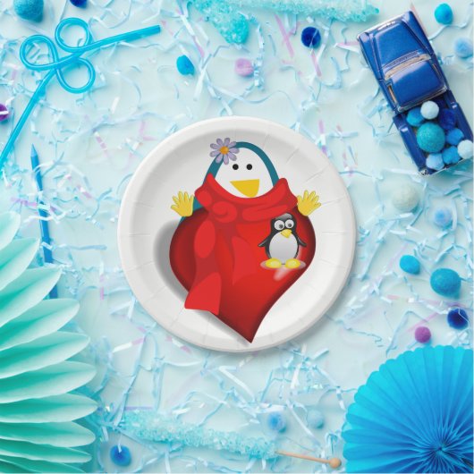 Teller Valentinstag, Pinguinherzen (Party)