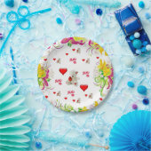 Teller Valentinstag Teddybär (Party)