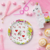 Teller Valentinstag Teddybär (Party)