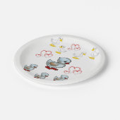 Teller Valentinys (Schrägansicht)