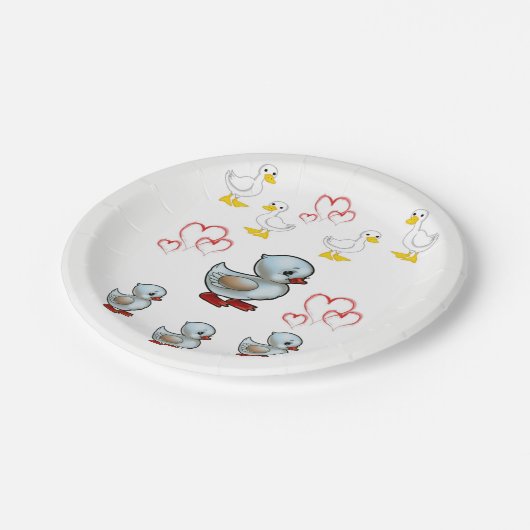 Teller Valentinys (Schrägansicht)