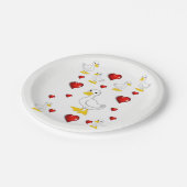 Teller Valentinys (Schrägansicht)