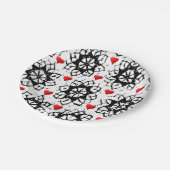 Teller Valentinys (Schrägansicht)