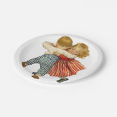 Teller Valentinys (Schrägansicht)