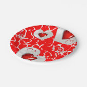 Teller Valentinys (Schrägansicht)