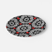 Teller Valentinys (Schrägansicht)