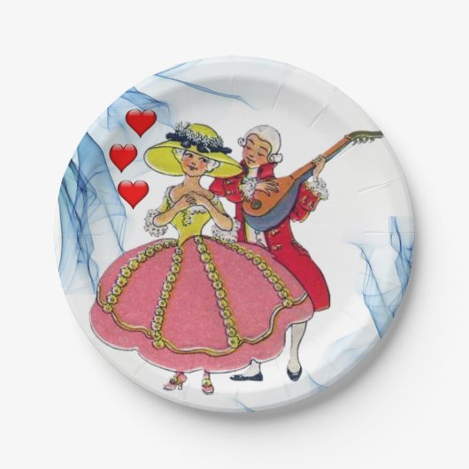 Teller Valentinys (Vorderseite)