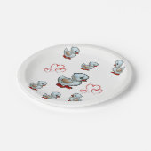 Teller Valentinys (Schrägansicht)