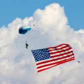 Teller von American Flag Paper