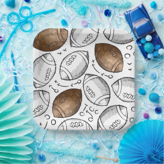 Teller von Aquarellbildern (Party)