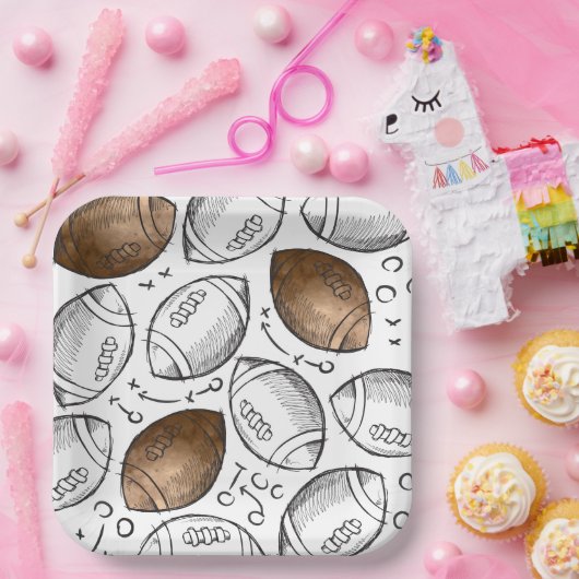 Teller von Aquarellbildern (Party)