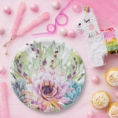 Teller von Aquarellpapier (Party)