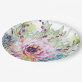 Teller von Aquarellpapier (Schrägansicht)