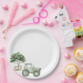 Teller von Aquarelltractoren (Party)