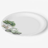 Teller von Aquarelltractoren (Schrägansicht)