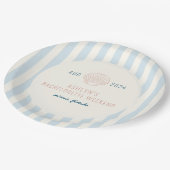 Teller von Bachelorette-Papier (Schrägansicht)