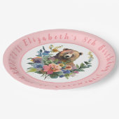 Teller von Bärenpapieren (Schrägansicht)