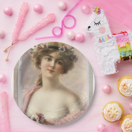 Teller von Blumenblättern (Party)