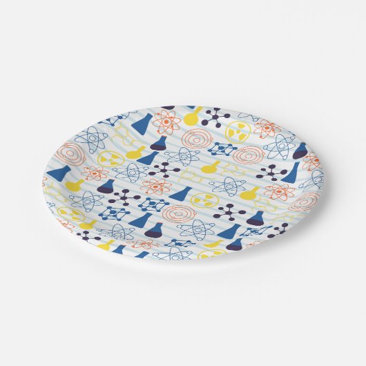 Teller von Chemielehrern (Schrägansicht)