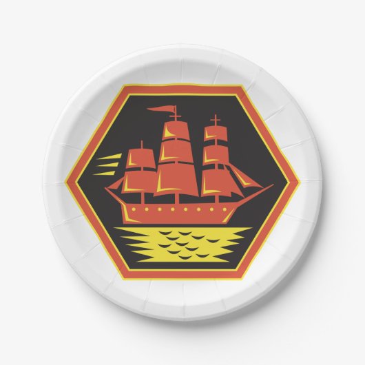 Teller von Clipper Ship Paper (Vorderseite)