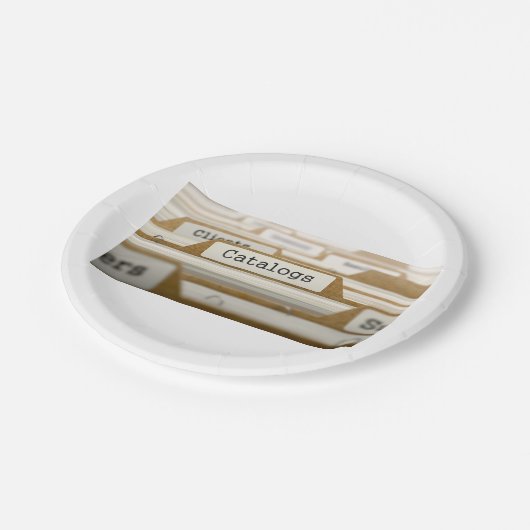 Teller von Dateiordnern (Schrägansicht)