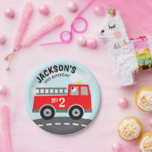 Teller von Feuerwehrfahrzeugen (Party)