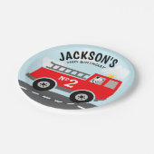 Teller von Feuerwehrfahrzeugen (Schrägansicht)