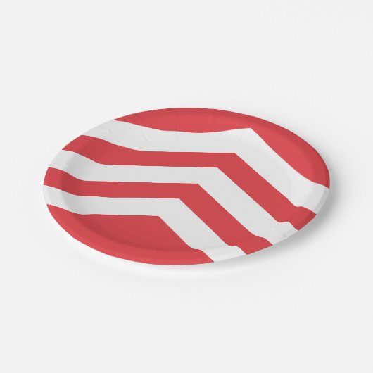 Teller von Glamorgan-Papier (Schrägansicht)