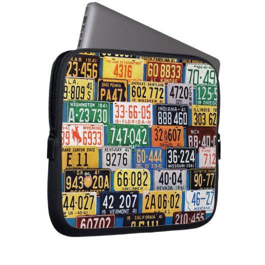 Teller von H. Wilson Smith Laptopschutzhülle (Vorne Rechts)