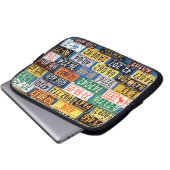 Teller von H. Wilson Smith Laptopschutzhülle (Vorne Knopf)