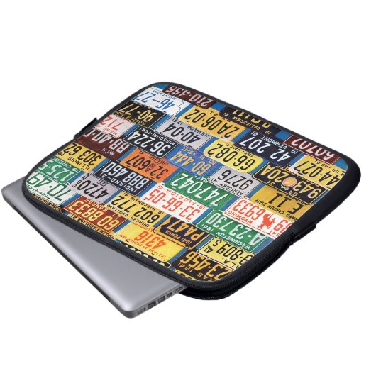 Teller von H. Wilson Smith Laptopschutzhülle (Vorne Knopf)