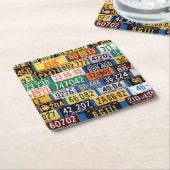 Teller von H. Wilson Smith Rechteckiger Pappuntersetzer (angewinkelt)