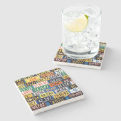 Teller von H. Wilson Smith Steinuntersetzer (Seitenansicht)