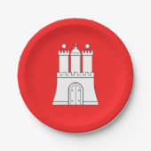 Teller von Hamburger Papier (Vorderseite)