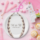 Teller von Hochzeitszettel (Party)