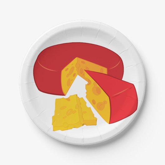 Teller von Käsepapier (Vorderseite)