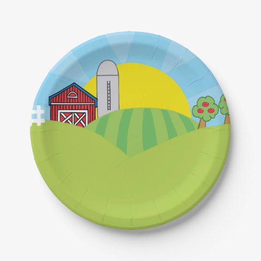 Teller von landwirtschaftlichem Papier (Vorderseite)