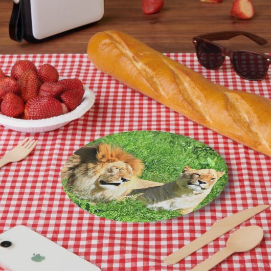 Teller von Lion und Lion zum Grünbuch (Picknick)