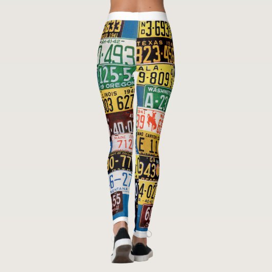 Teller von Lizenzen Leggings (Rückseite)