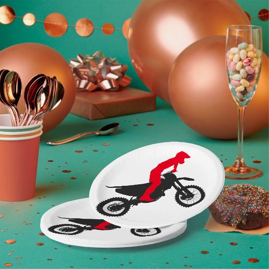 Teller von Motorcross-Fahrern