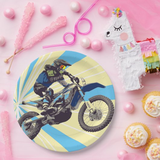 Teller von Motorcross Rider Paper (Party)