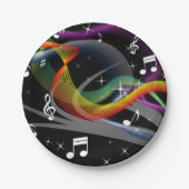 Teller von Musikillustrieren (Vorderseite)