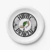 Teller von Musikpapieren (Vorderseite)