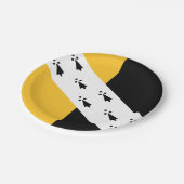 Teller von Norfolk Paper (Schrägansicht)