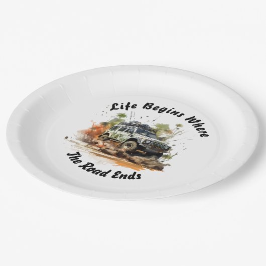 Teller von Offroad-Autos (Schrägansicht)