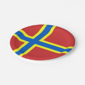 Teller von Orkney Paper (Schrägansicht)