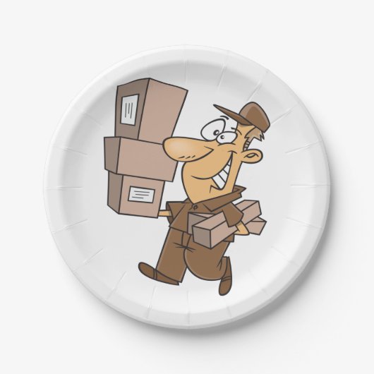 Teller von Paketen (Vorderseite)